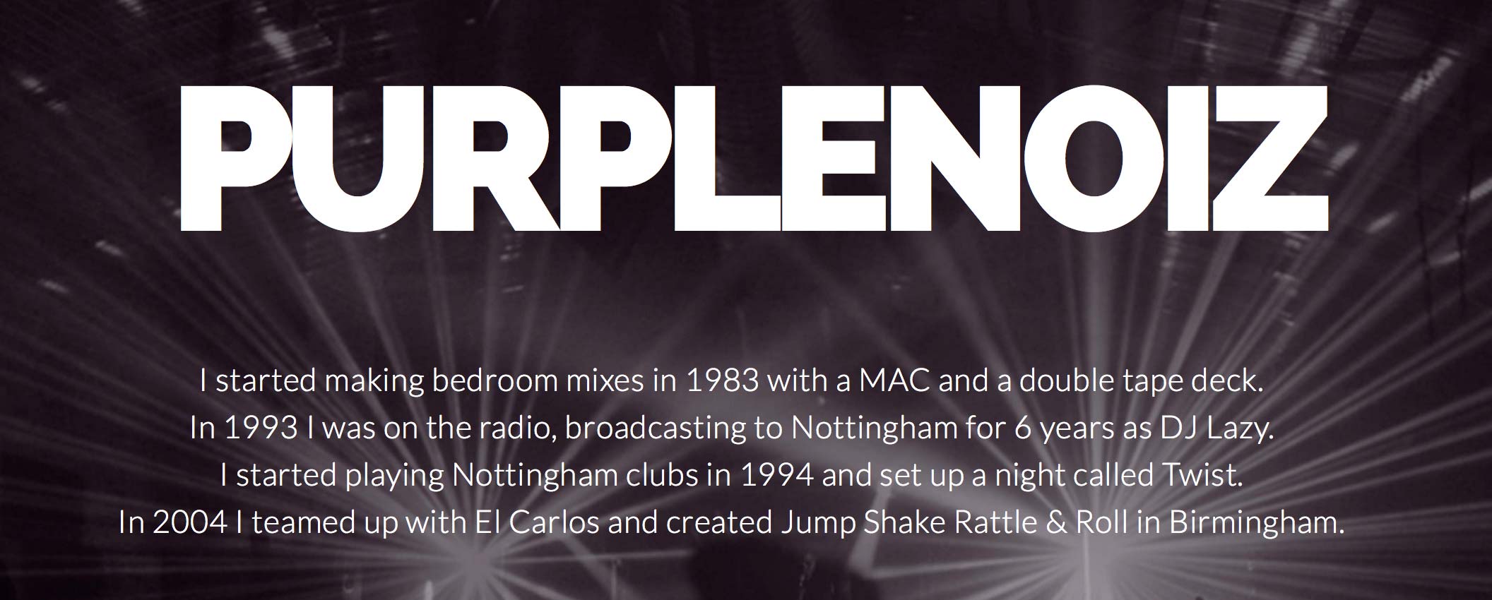 DJ Purplenoiz website